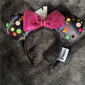 Disney Parks Polka Dot Minnie Ears